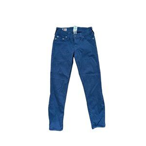True Religion Women's Skinny Jeans Size 24 Pants Stretch Low Rise